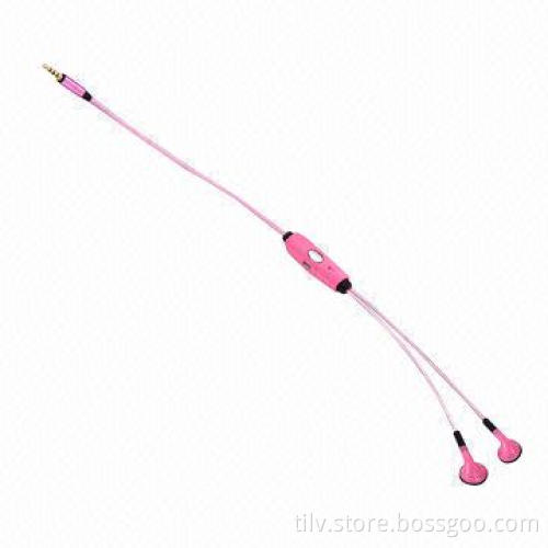 2014 amazing headsets with EL flowing data cable, for Nokia